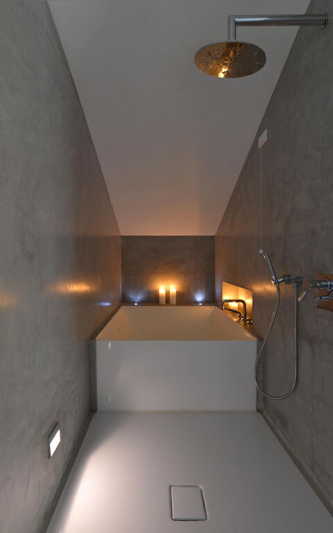 Villa Partenope: Bad