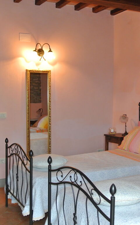 Casale Della Torre: Schlafzimmer