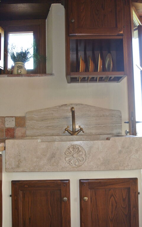 Casale Della Torre: Küche