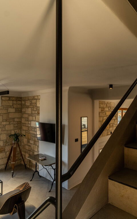 Villa Seiri: Wohnzimmer