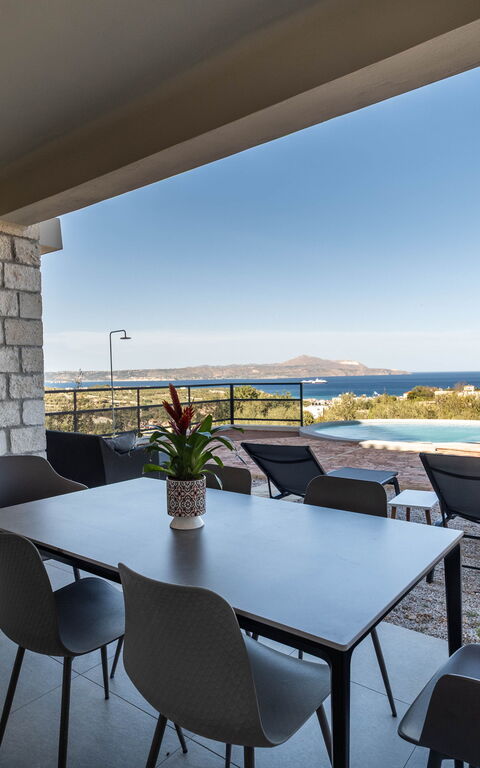 Villa Seiri: Außen, Balkon / Terrasse / Patio, Draussen