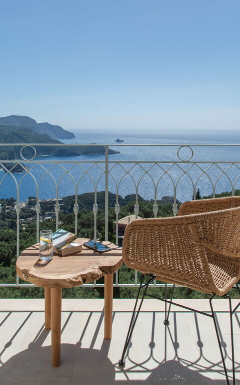 Villa Thea Mare Maistro: Balkon / Terrasse / Patio