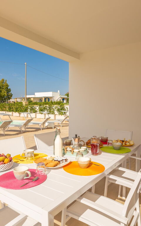 Villa Palibella: Außen, Balkon / Terrasse / Patio, Draussen