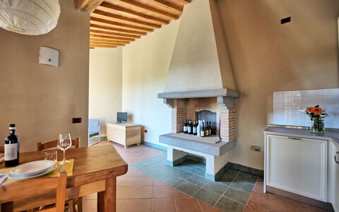 Unterkunft Torre 1: Esszimmer, Küche