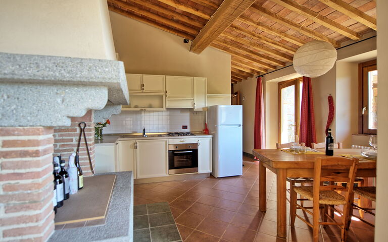 Unterkunft Torre 1: Esszimmer, Küche