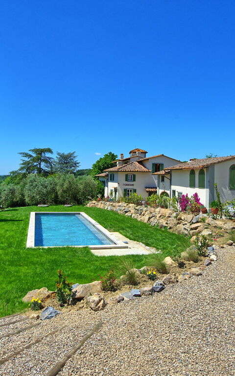 Villa Casciani: Draussen, Schwimmbad