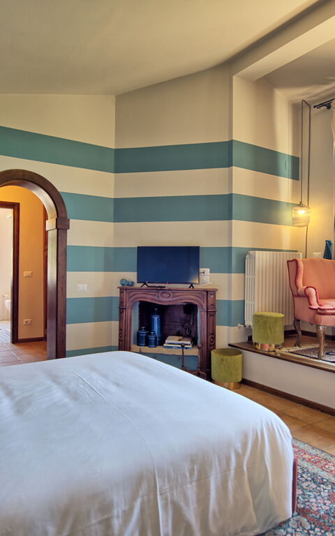 Villa Casciani: Schlafzimmer