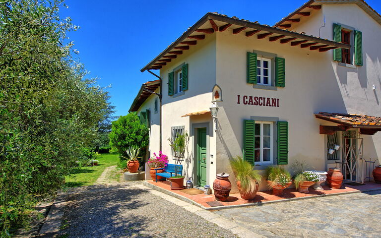 Villa Casciani: Außen, Draussen