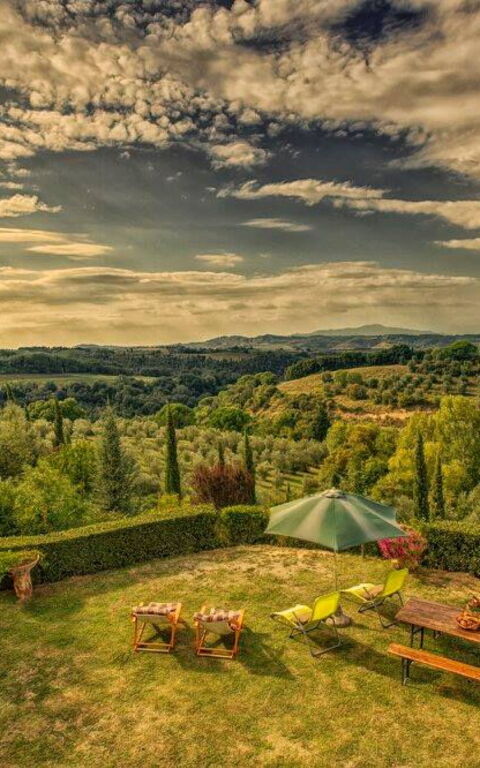 Leccino: Ansichten, Außen, Draussen, Garten