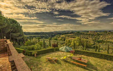 Unterkunft Leccino 5: Garten