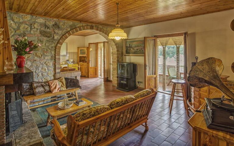 Unterkunft Leccino 1: Wohnzimmer