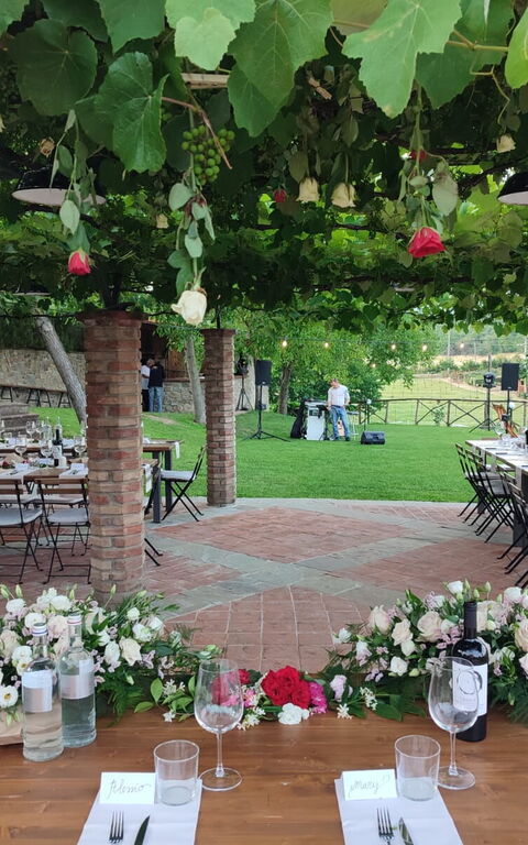 Le Fornaci: Außen, Balkon / Terrasse / Patio, Draussen