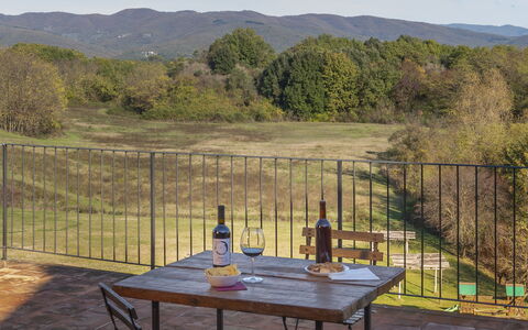 Unterkunft La Maria e Cecco: Balkon / Terrasse / Patio