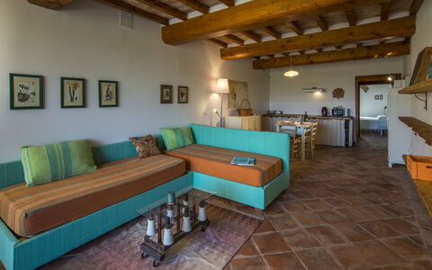 Unterkunft Lollo: Wohnzimmer