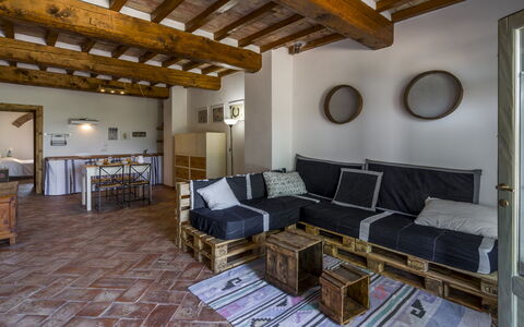 Unterkunft Tito: Wohnzimmer