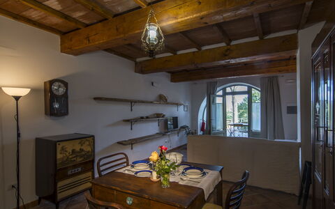 Unterkunft Zi Toni: Esszimmer