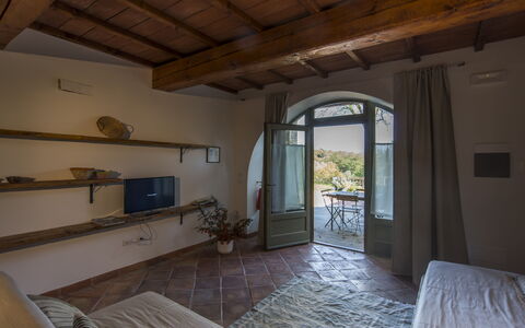 Unterkunft Zi Toni: Wohnzimmer