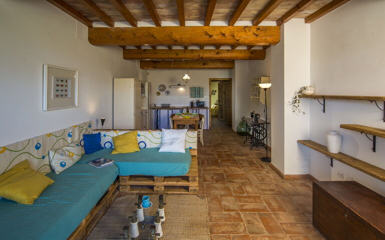 Unterkunft Roggiola: Wohnzimmer