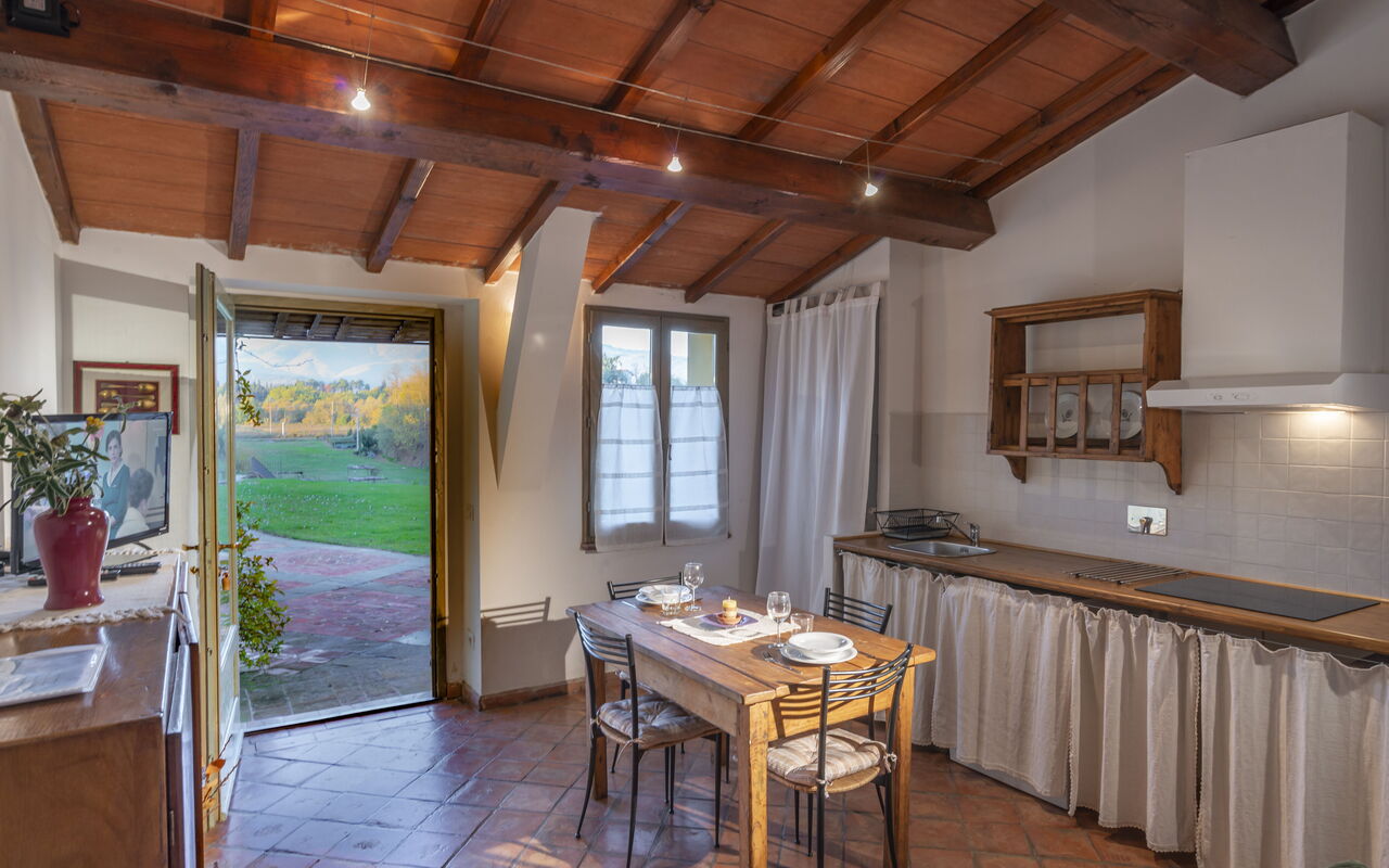 Unterkunft Mattacchione: Esszimmer, Küche