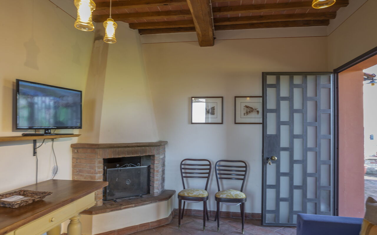 Unterkunft La Maria e Cecco: Wohnzimmer