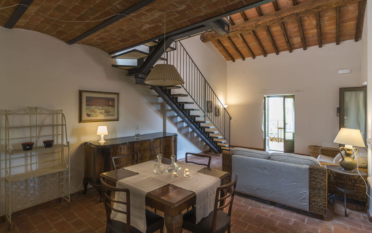 Unterkunft Dondo: Esszimmer, Wohnzimmer