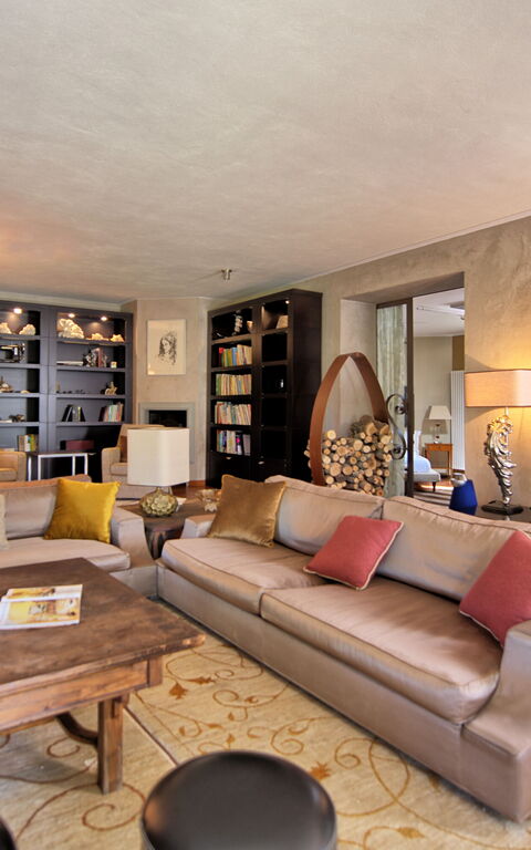 Villa Barbarella: Wohnzimmer