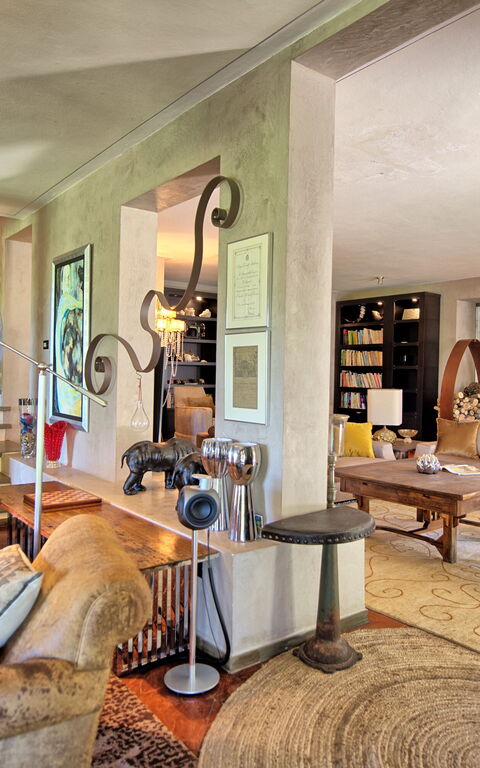 Villa Barbarella: Wohnzimmer