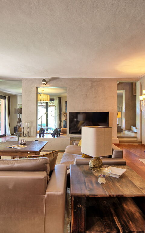 Villa Barbarella: Wohnzimmer