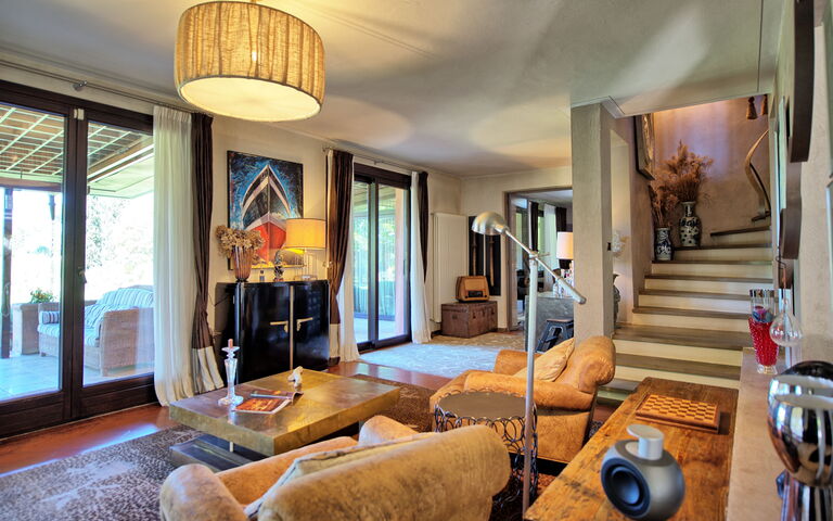Villa Barbarella: Wohnzimmer