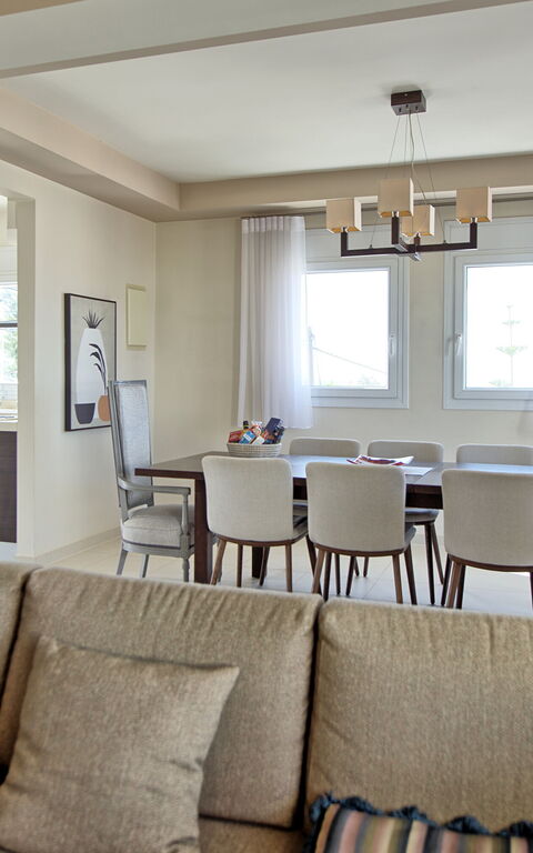 Villa Endless View: Esszimmer, Wohnzimmer