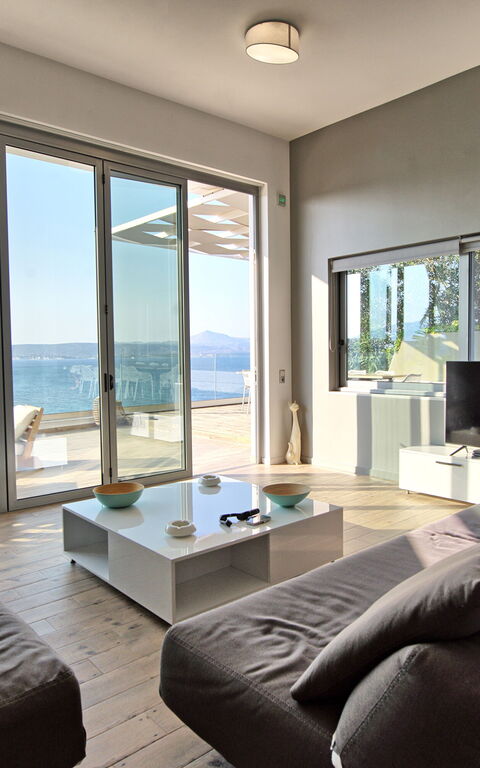 Villa Sapphire: Wohnzimmer