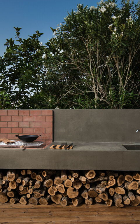 Villa Sapphire: Balkon / Terrasse / Patio, Draussen