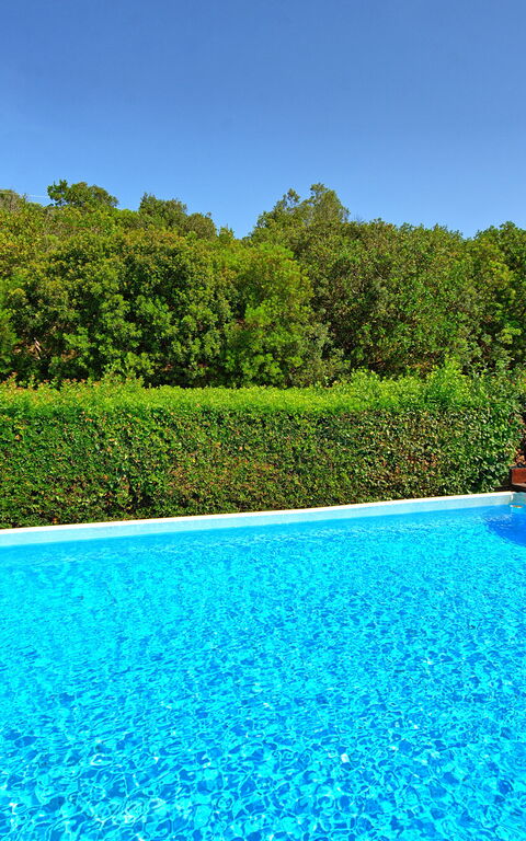 Casale Argentario: Draussen, Schwimmbad