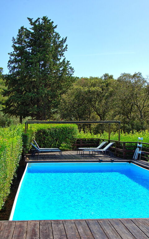 Casale Argentario: Draussen, Schwimmbad