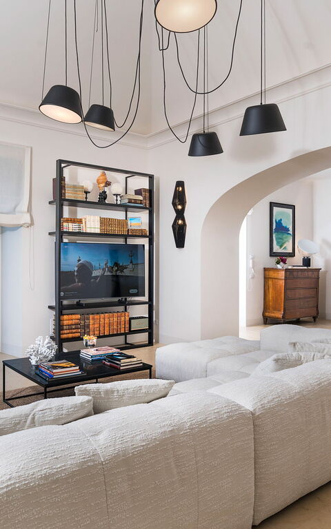 Villa Acqua Marina: Wohnzimmer