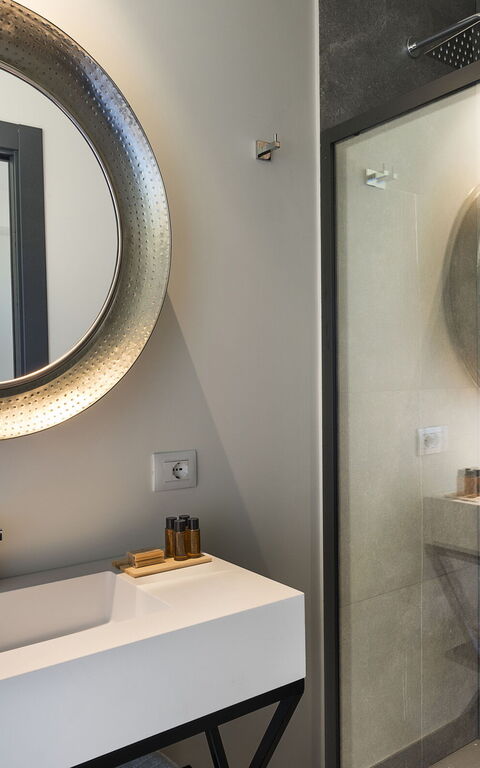 Villa Acqua Marina: Bad