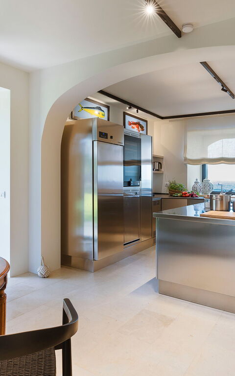 Villa Acqua Marina: Küche