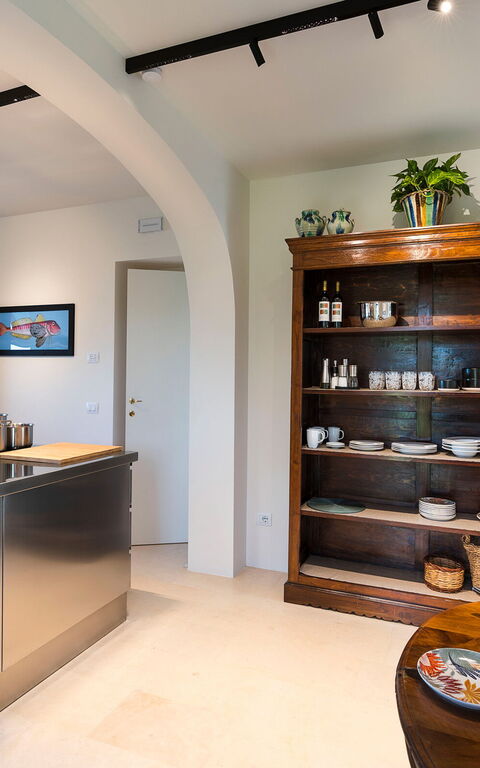 Villa Acqua Marina: Küche