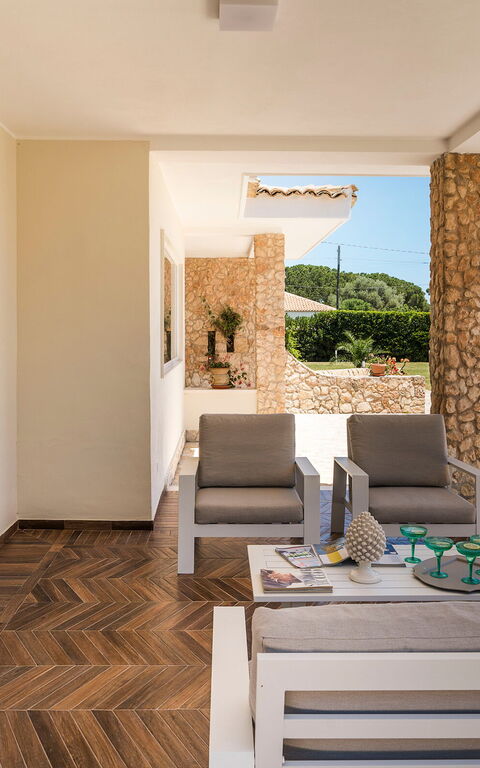 Villa Dilecta: Außen, Balkon / Terrasse / Patio, Draussen