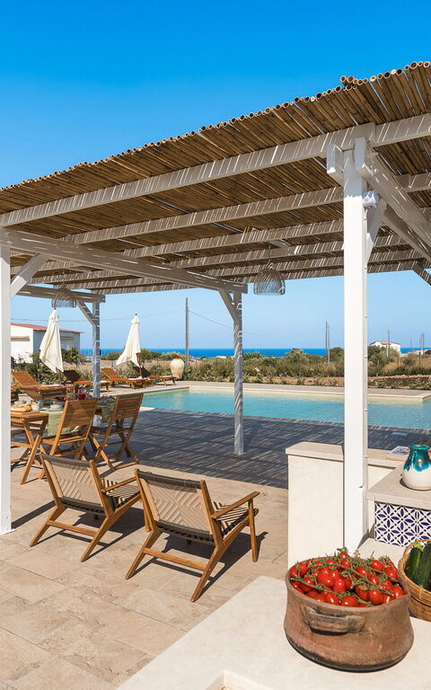 Villa Paolina: Außen, Balkon / Terrasse / Patio, Draussen, Schwimmbad