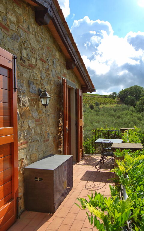 Casa Minuccia: Außen, Balkon / Terrasse / Patio, Draussen