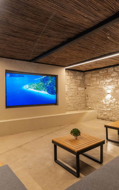 Villa Serenity: Balkon / Terrasse / Patio, Draussen