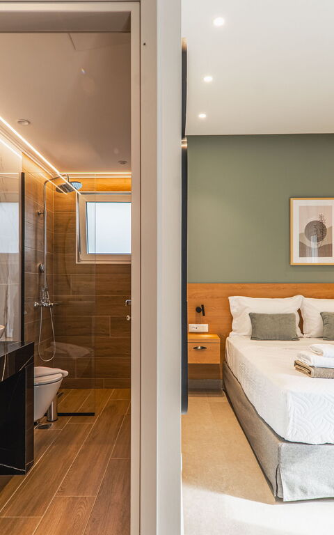 Villa Serenity: Bad, Schlafzimmer