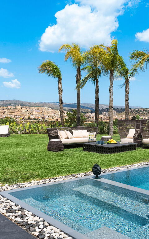 Villa Agnese: Ansichten, Außen, Draussen, Garten, Schwimmbad