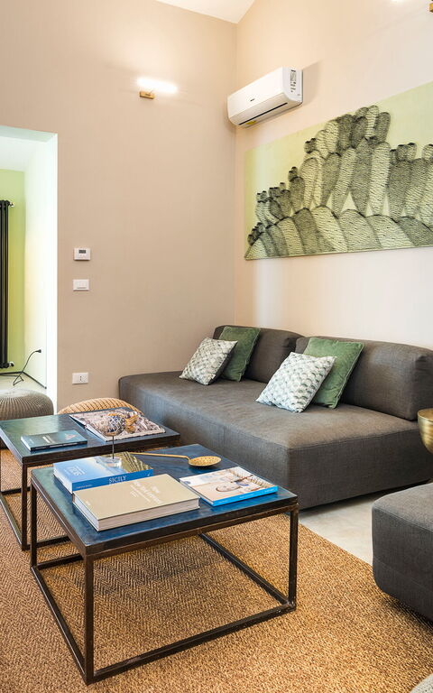 Villa Agnese: Wohnzimmer