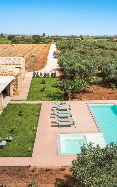 Villa Cavalè: Ansichten, Außen, Draussen, Garten, Schwimmbad