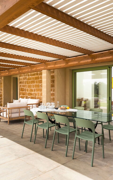 Villa Cavalè: Außen, Balkon / Terrasse / Patio, Draussen, Garten