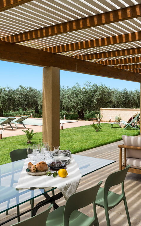 Villa Cavalè: Außen, Balkon / Terrasse / Patio, Draussen