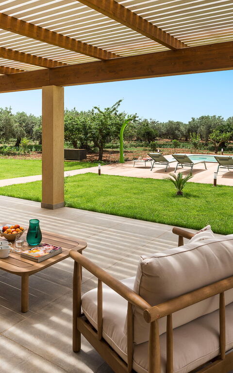 Villa Cavalè: Außen, Draussen