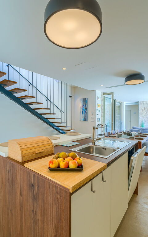 Villa Pine Haven: Küche